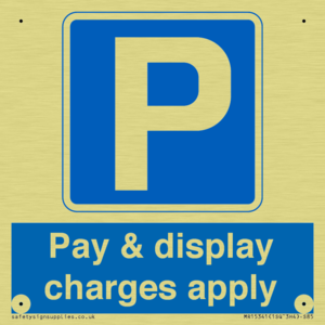 Pay & display charges apply